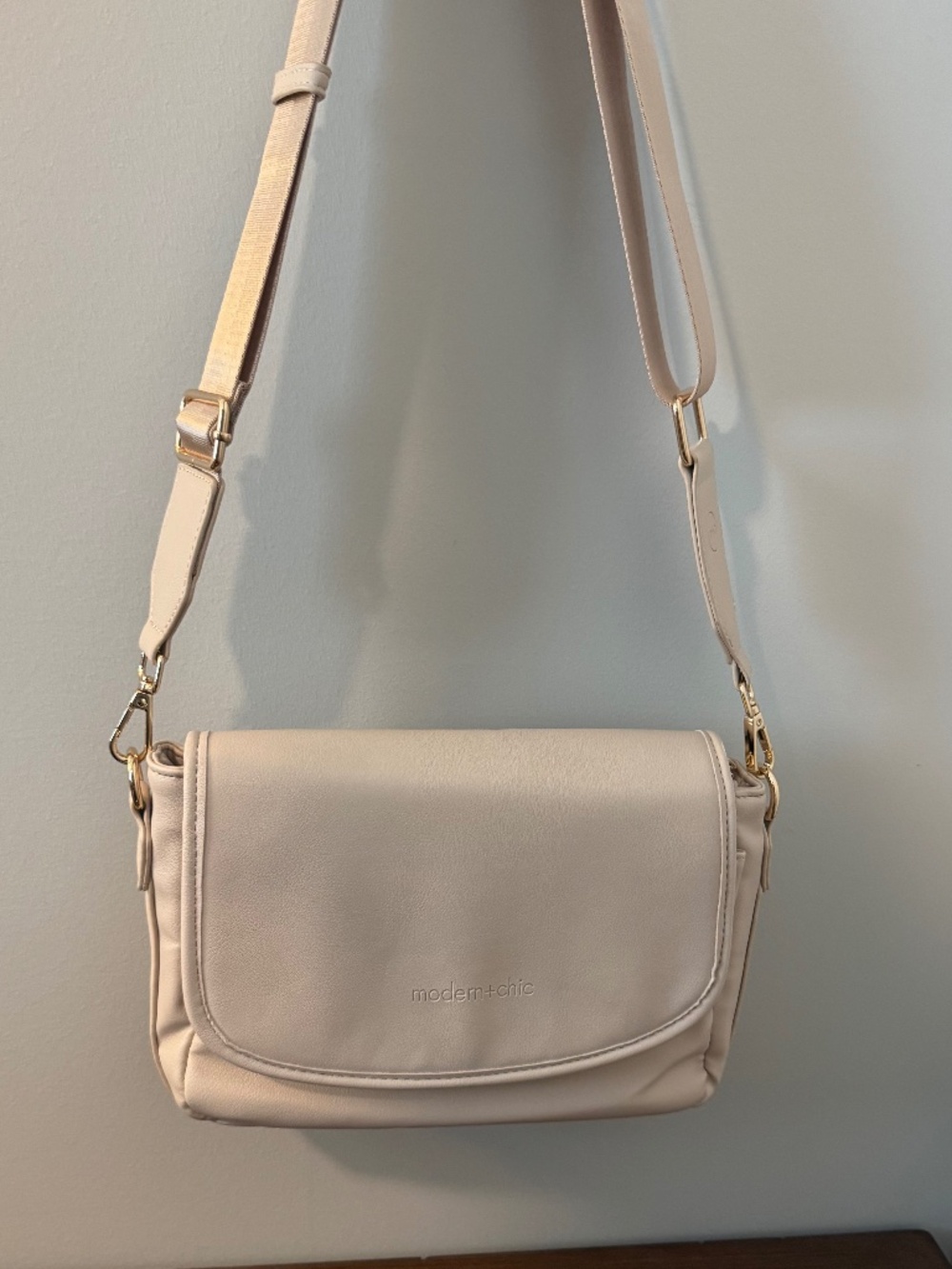 Modern and Chic Signature Crossbody Bag